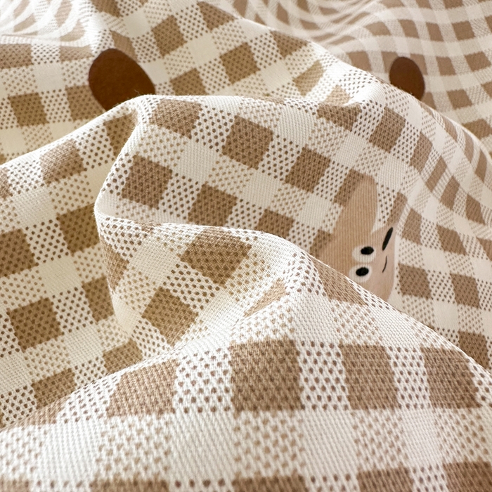 91家纺网 家纺一手货源 找家纺 拾物记 2026新款第二批A类新疆全棉12868单品被套系列（提供买家秀和A类质检报告） 比耶小狗