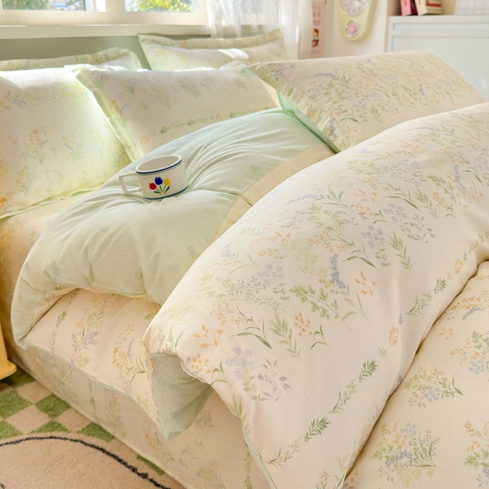 拾物记 2026新款第二批A类新疆全棉12868单品被套系列（提供买家秀和A类质检报告） 丛草集