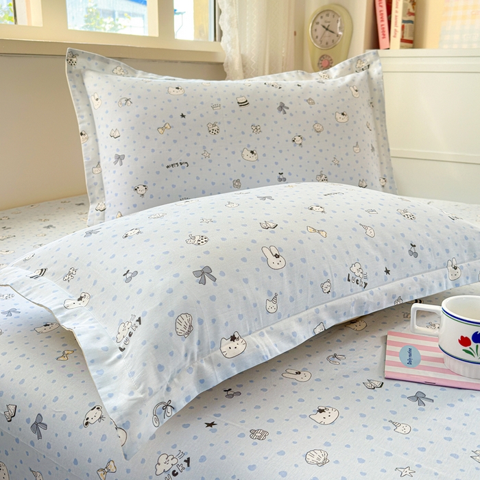 91家纺网 家纺一手货源 找家纺 拾物记 2026新款第二批A类新疆全棉12868单品被套系列（提供买家秀和A类质检报告） 路灯影院