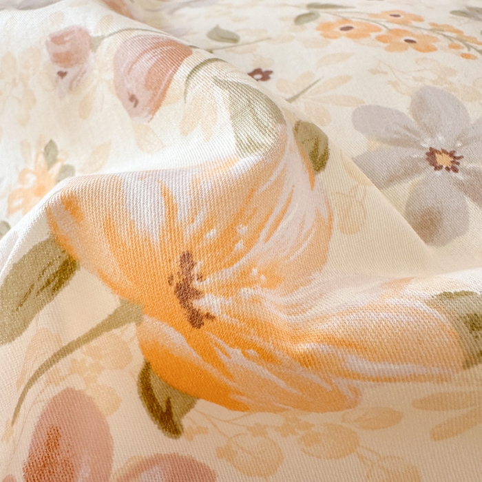 91家纺网 家纺一手货源 找家纺 拾物记 2026新款第二批A类新疆全棉12868单品被套系列（提供买家秀和A类质检报告） 苏糖-咖