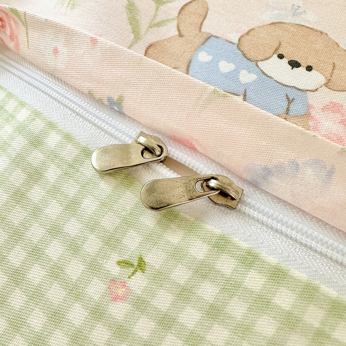 91家纺网 家纺一手货源 找家纺 拾物记 2026新款第二批A类新疆全棉12868单品被套系列（提供买家秀和A类质检报告） 甜莓手记-粉