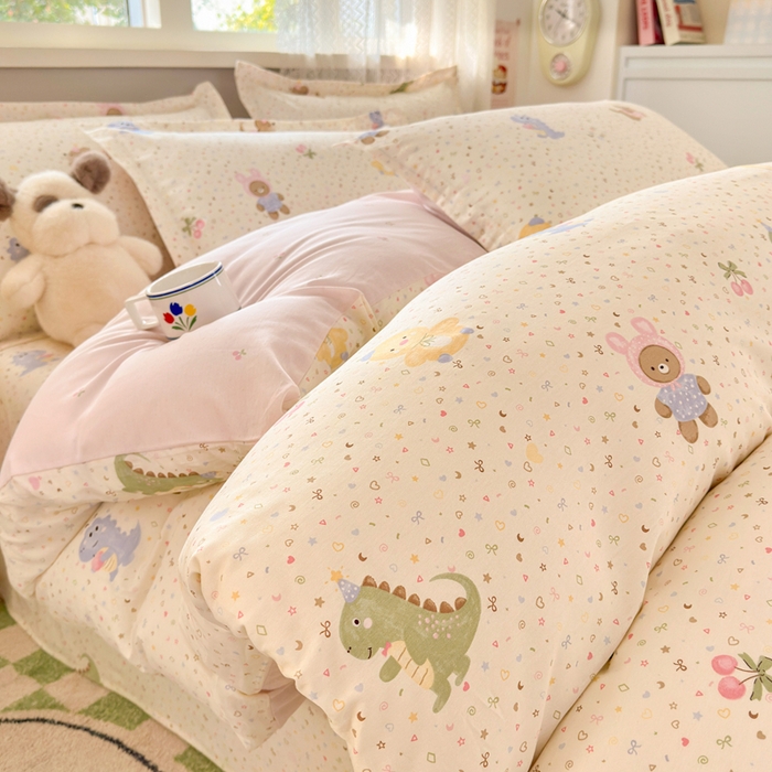 拾物记 2026新款第二批A类新疆全棉12868单品被套系列（提供买家秀和A类质检报告） 小童世界