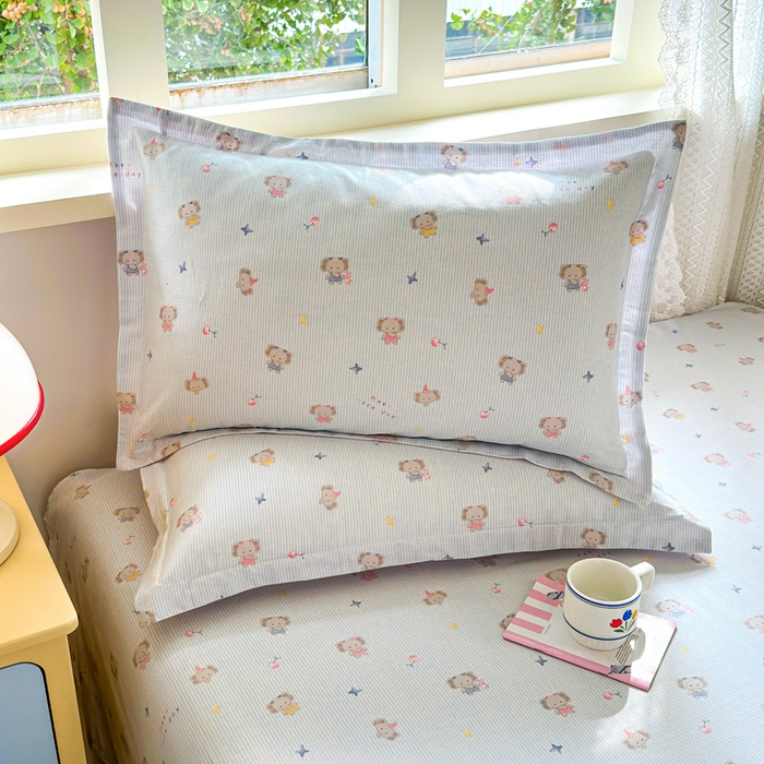 91家纺网 家纺一手货源 找家纺 拾物记 2026新款第二批A类新疆全棉12868单品被套系列（提供买家秀和A类质检报告） 星小象