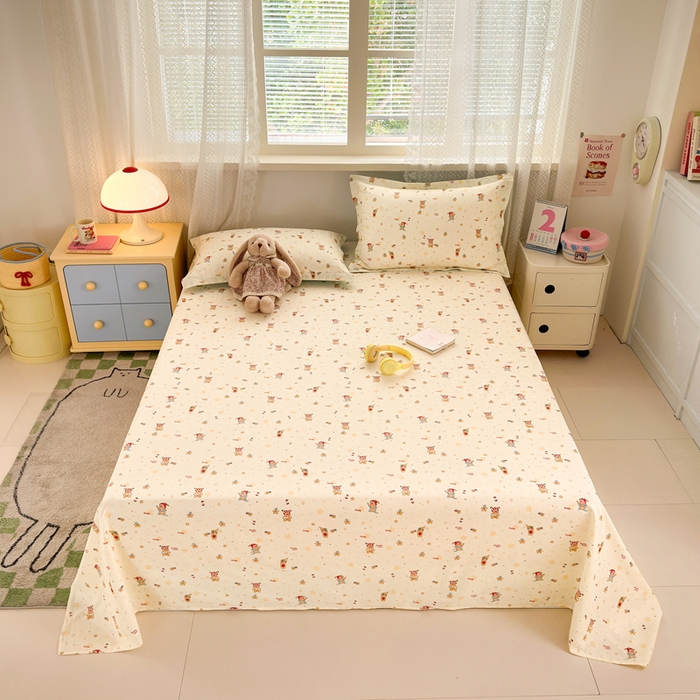 91家纺网 家纺一手货源 找家纺 （总）拾物记 2026新款第二批A类新疆全棉12868单品床单系列（提供买家秀和A类质检报告）