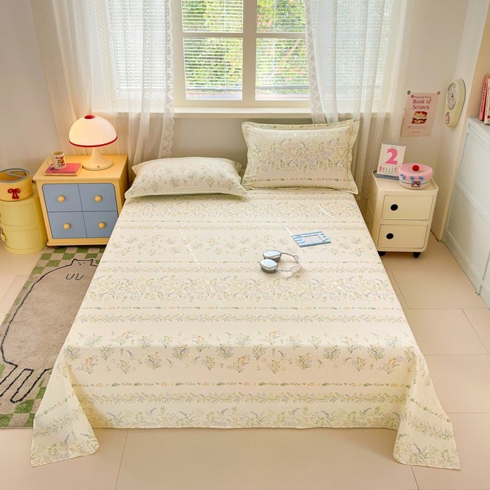 91家纺网 家纺一手货源 找家纺 （总）拾物记 2026新款第二批A类新疆全棉12868单品床单系列（提供买家秀和A类质检报告）