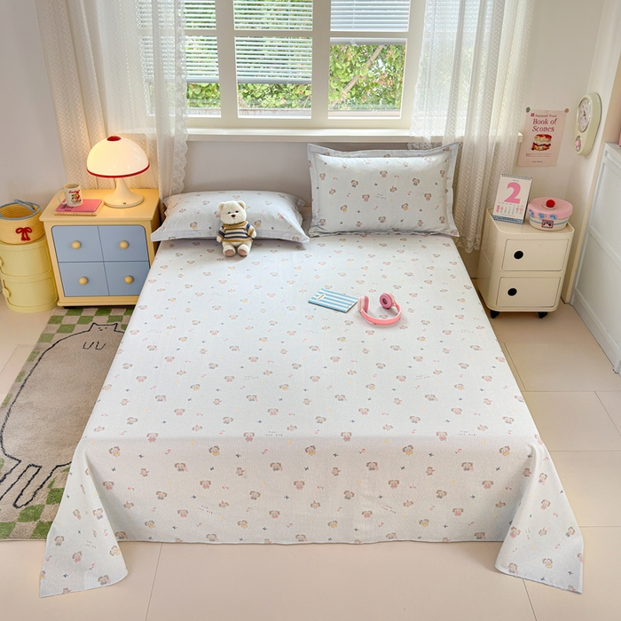 91家纺网 家纺一手货源 找家纺 （总）拾物记 2026新款第二批A类新疆全棉12868单品床单系列（提供买家秀和A类质检报告）