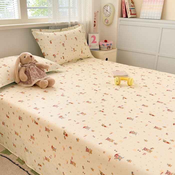 91家纺网 家纺一手货源 找家纺 拾物记 2026新款第二批A类新疆全棉12868单品床单系列（提供买家秀和A类质检报告） 小町的家