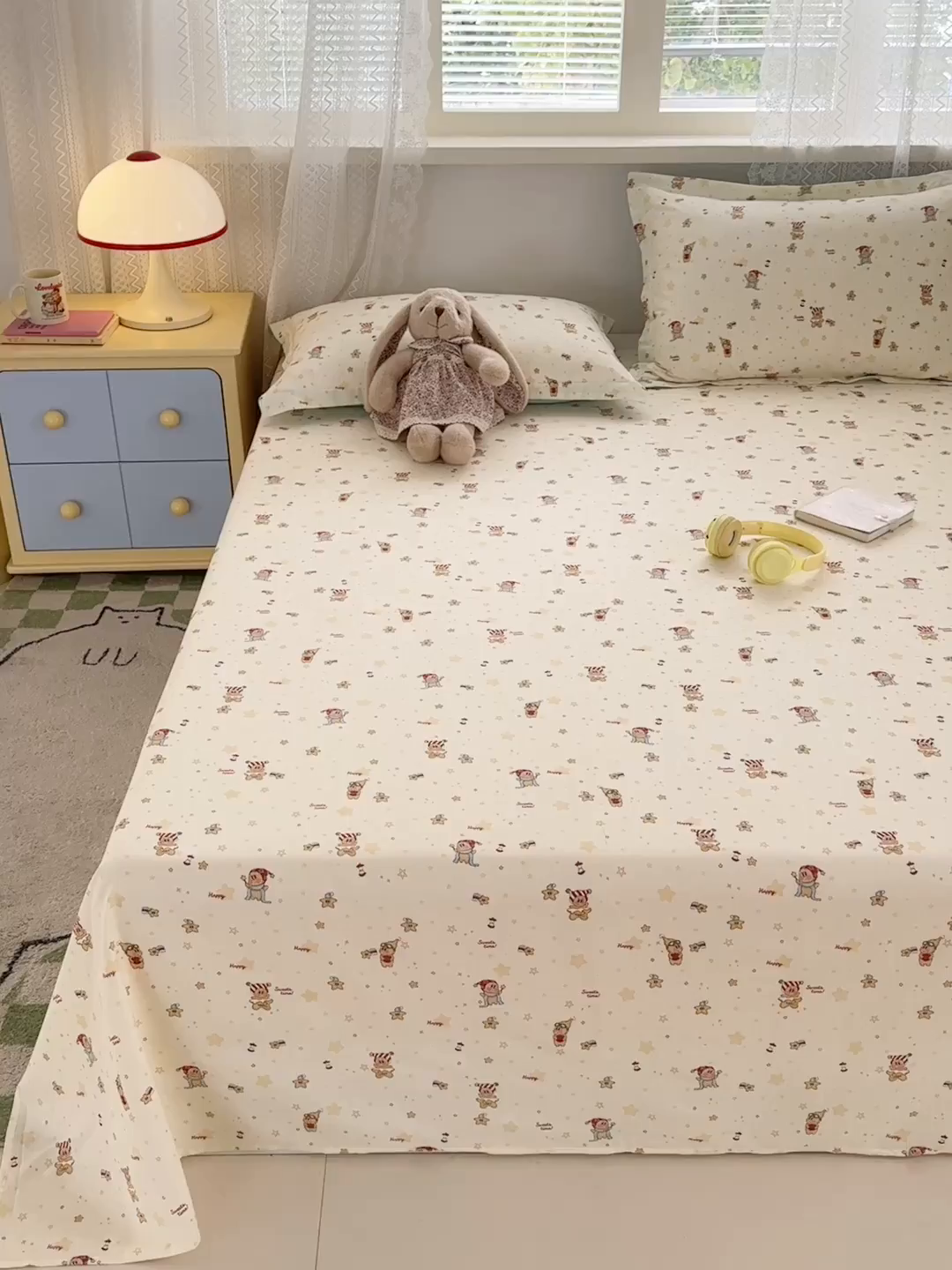 91家纺网 家纺一手货源 找家纺 拾物记 2026新款第二批A类新疆全棉12868单品床单系列（提供买家秀和A类质检报告） 小町的家