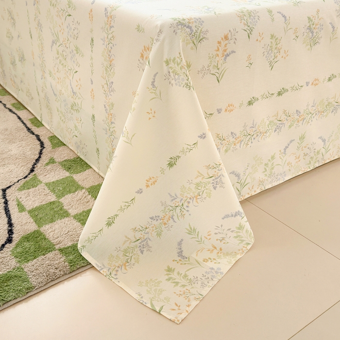 91家纺网 家纺一手货源 找家纺 拾物记 2026新款第二批A类新疆全棉12868单品床单系列（提供买家秀和A类质检报告） 丛草集