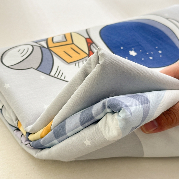 91家纺网 家纺一手货源 找家纺 拾物记 2026新款第二批A类新疆全棉12868单品床单系列（提供买家秀和A类质检报告） 飞向太空