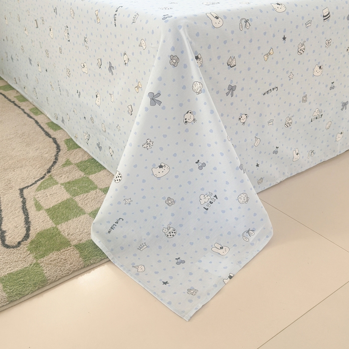 91家纺网 家纺一手货源 找家纺 拾物记 2026新款第二批A类新疆全棉12868单品床单系列（提供买家秀和A类质检报告） 路灯影院