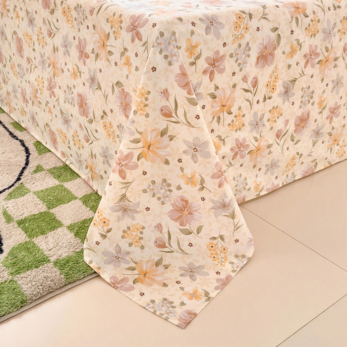 91家纺网 家纺一手货源 找家纺 拾物记 2026新款第二批A类新疆全棉12868单品床单系列（提供买家秀和A类质检报告） 苏糖-咖