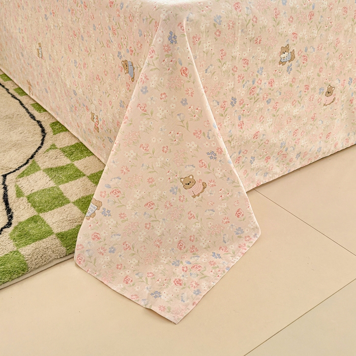 91家纺网 家纺一手货源 找家纺 拾物记 2026新款第二批A类新疆全棉12868单品床单系列（提供买家秀和A类质检报告） 甜莓手记-粉