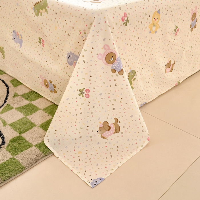 91家纺网 家纺一手货源 找家纺 拾物记 2026新款第二批A类新疆全棉12868单品床单系列（提供买家秀和A类质检报告） 小童世界