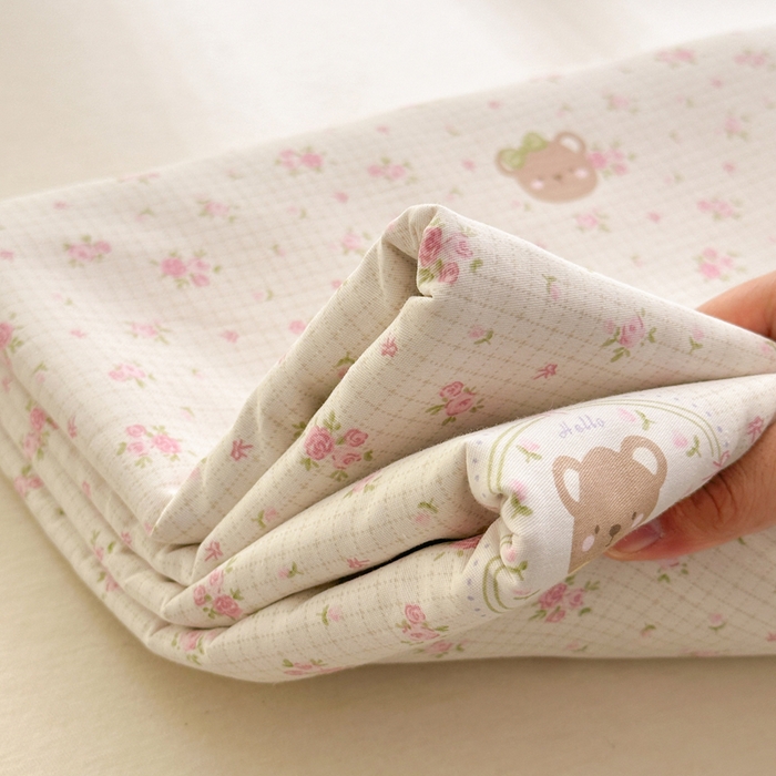 91家纺网 家纺一手货源 找家纺 拾物记 2026新款第二批A类新疆全棉12868单品床单系列（提供买家秀和A类质检报告） 小熊花园