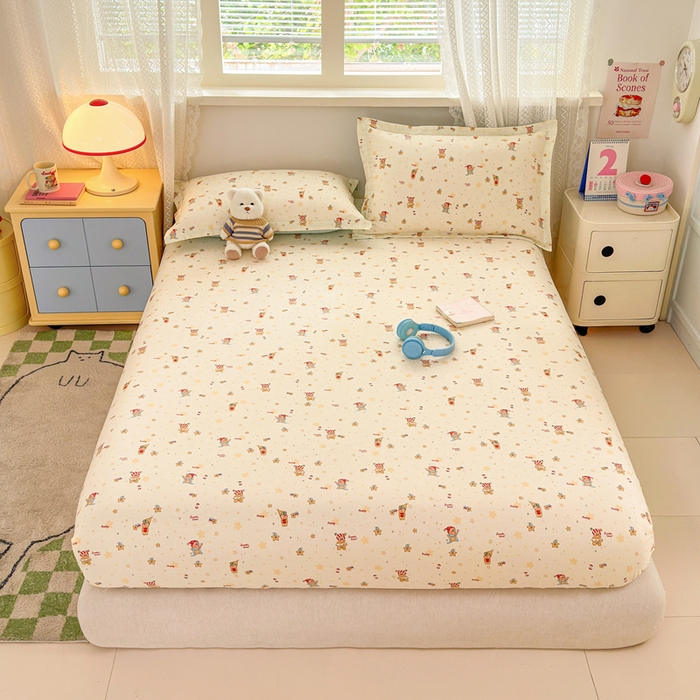 91家纺网 家纺一手货源 找家纺 拾物记 2026新款第二批A类新疆全棉12868单品床笠系列（提供买家秀和A类质检报告） 小町的家