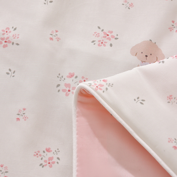 91家纺网 家纺一手货源 找家纺 宝宝纱被业 2026新款A类氨纶凉感丝夏被冰淇淋空调被西瓜夏凉被直播 花季小狗