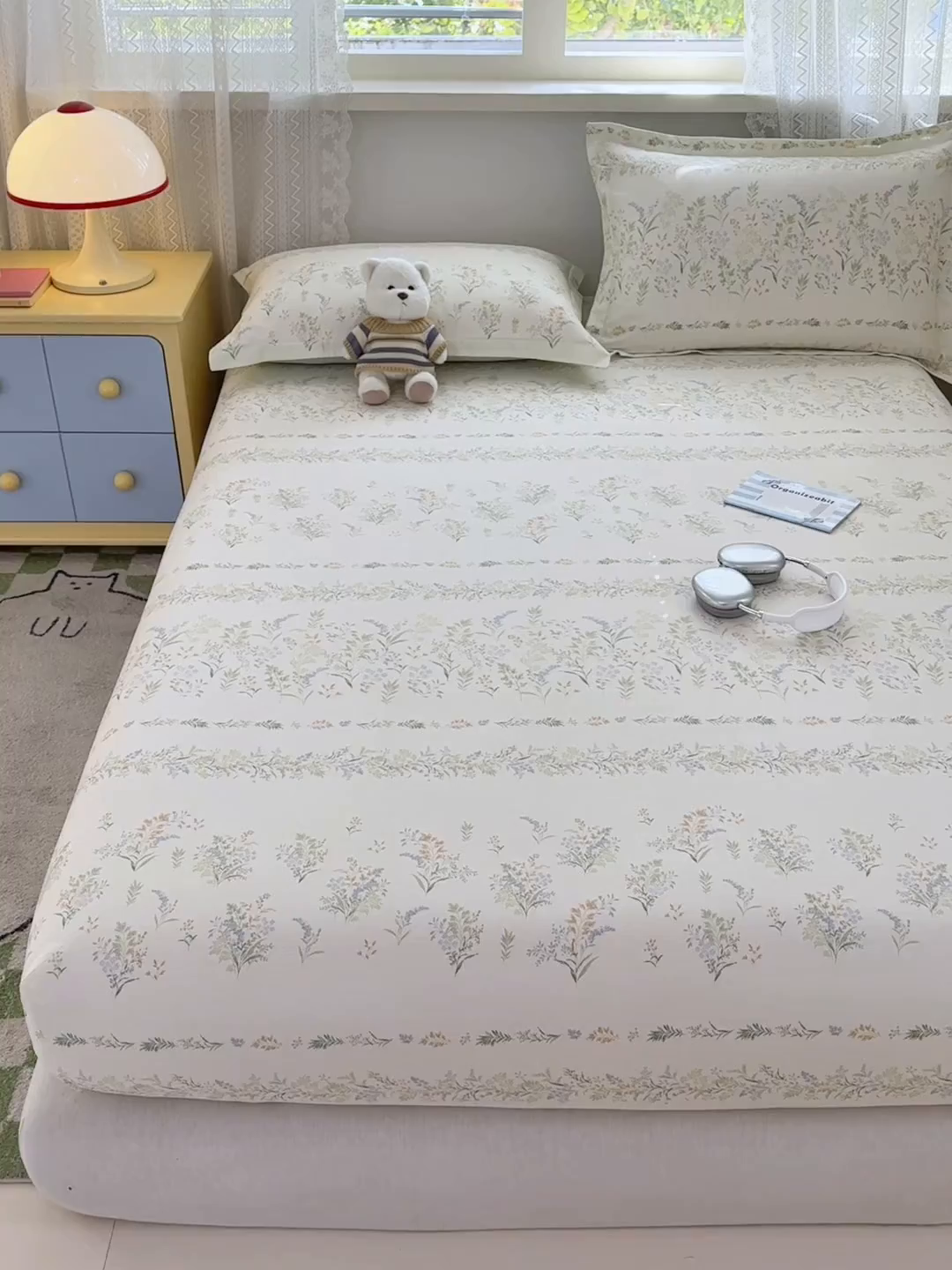 91家纺网 家纺一手货源 找家纺 拾物记 2026新款第二批A类新疆全棉12868单品床笠系列（提供买家秀和A类质检报告） 丛草集