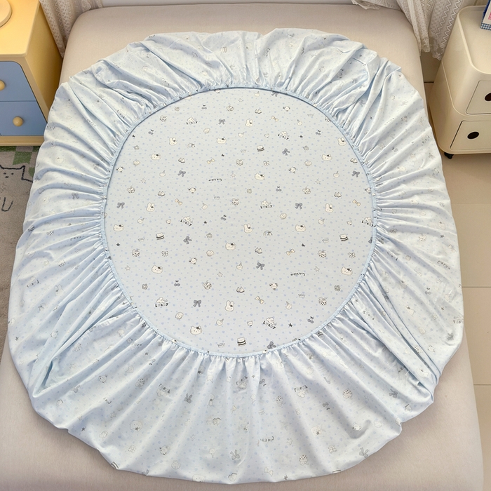 91家纺网 家纺一手货源 找家纺 拾物记 2026新款第二批A类新疆全棉12868单品床笠系列（提供买家秀和A类质检报告） 路灯影院