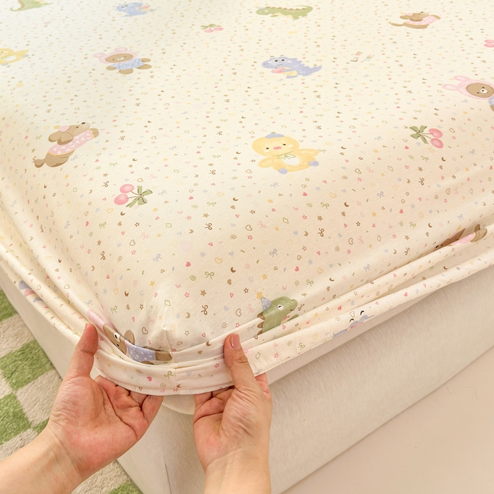 91家纺网 家纺一手货源 找家纺 拾物记 2026新款第二批A类新疆全棉12868单品床笠系列（提供买家秀和A类质检报告） 小童世界