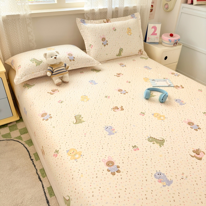 91家纺网 家纺一手货源 找家纺 拾物记 2026新款第二批A类新疆全棉12868单品床笠系列（提供买家秀和A类质检报告） 小童世界