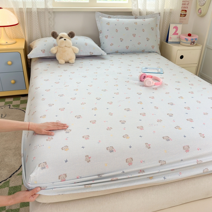 拾物记 2026新款第二批A类新疆全棉12868单品床笠系列（提供买家秀和A类质检报告） 星小象