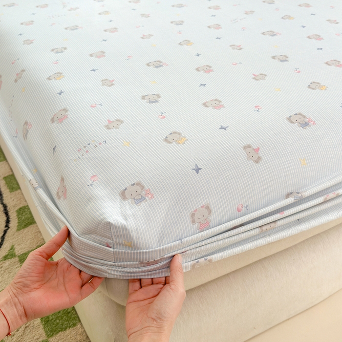 91家纺网 家纺一手货源 找家纺 拾物记 2026新款第二批A类新疆全棉12868单品床笠系列（提供买家秀和A类质检报告） 星小象