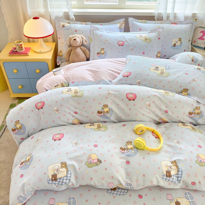 91家纺网 家纺一手货源 找家纺 拾物记 2026新款第二批A类新疆全棉12868单品枕套系列（提供买家秀和A类质检报告） 爪爪会客厅