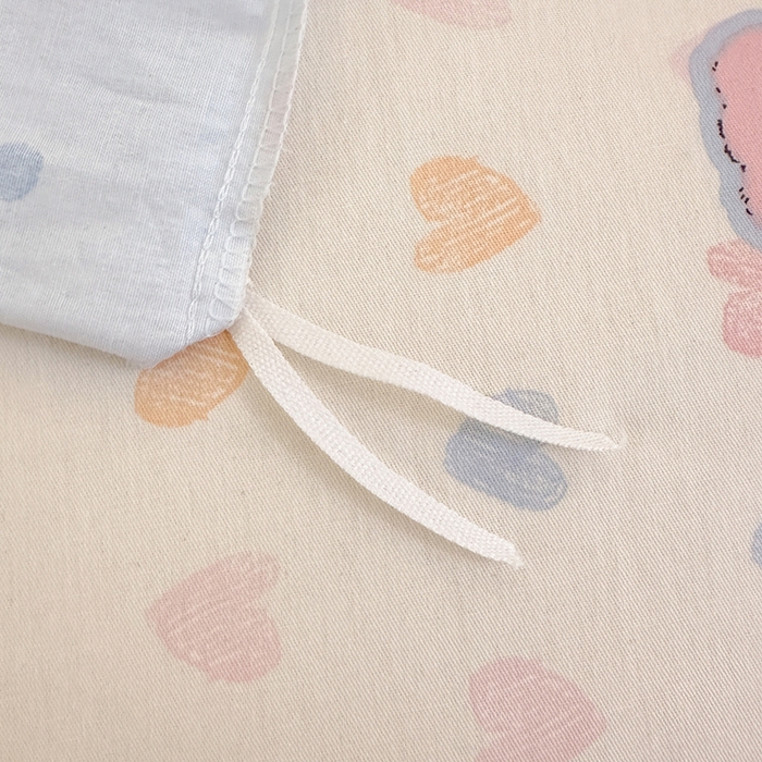 91家纺网 家纺一手货源 找家纺 拾物记 2026新款第二批A类新疆全棉12868单品枕套系列（提供买家秀和A类质检报告） 爱心动物园