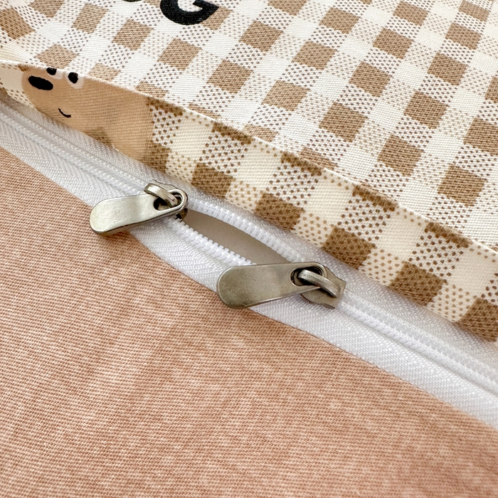 91家纺网 家纺一手货源 找家纺 拾物记 2026新款第二批A类新疆全棉12868单品枕套系列（提供买家秀和A类质检报告） 比耶小狗