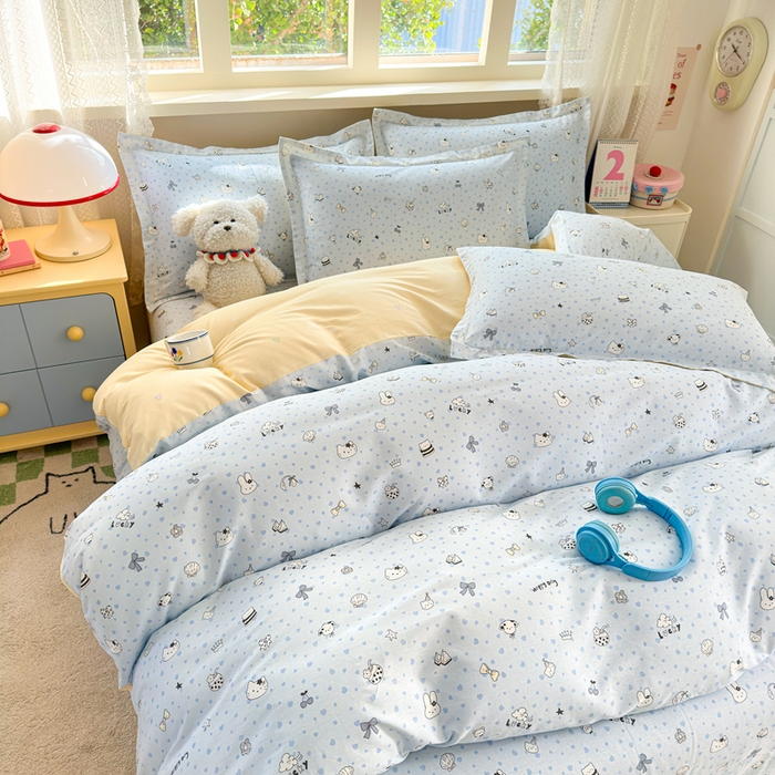 91家纺网 家纺一手货源 找家纺 拾物记 2026新款第二批A类新疆全棉12868单品枕套系列（提供买家秀和A类质检报告） 路灯影院