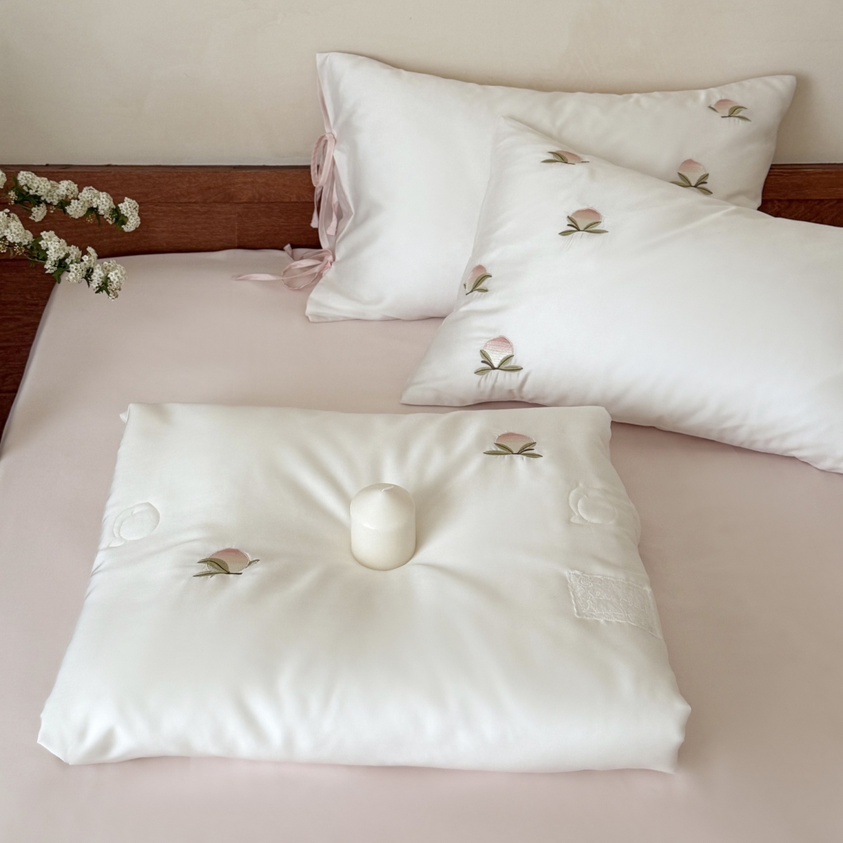 91家纺网 家纺一手货源 找家纺 鹿班家居 2026新款60S兰精天丝刺绣夏被夏凉被空调被-粉色桃桃（标准会员-20元） 粉色桃桃-粉色