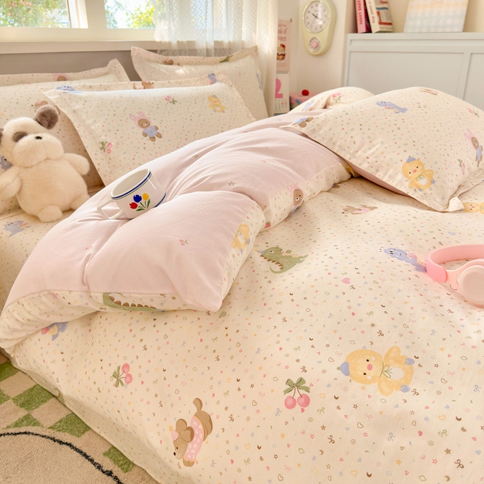 91家纺网 家纺一手货源 找家纺 拾物记 2026新款第二批A类新疆全棉12868单品枕套系列（提供买家秀和A类质检报告） 小童世界