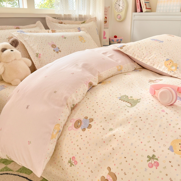 91家纺网 家纺一手货源 找家纺 拾物记 2026新款第二批A类新疆全棉12868单品枕套系列（提供买家秀和A类质检报告） 小童世界