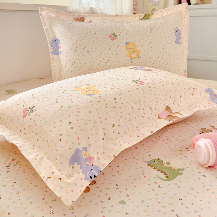 91家纺网 家纺一手货源 找家纺 拾物记 2026新款第二批A类新疆全棉12868单品枕套系列（提供买家秀和A类质检报告） 小童世界