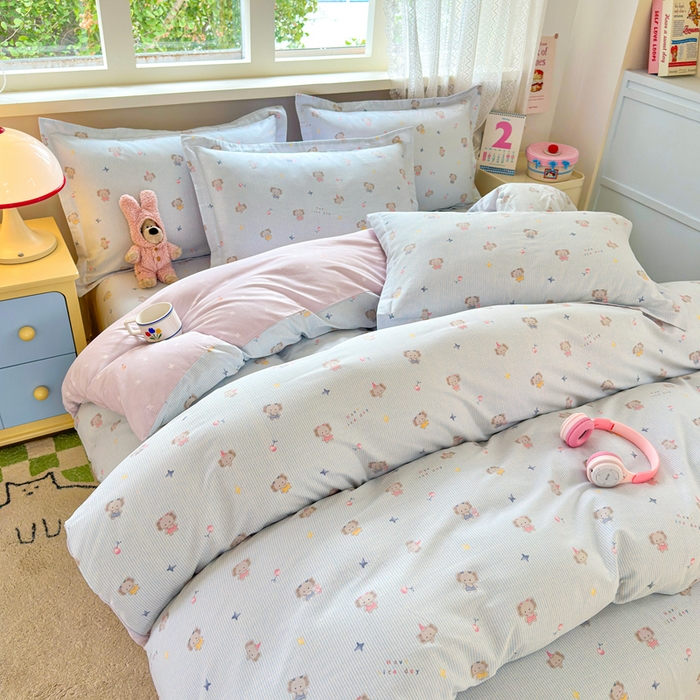 91家纺网 家纺一手货源 找家纺 拾物记 2026新款第二批A类新疆全棉12868单品枕套系列（提供买家秀和A类质检报告） 星小象