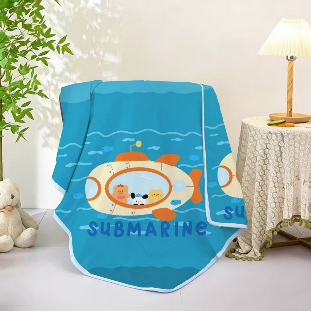 91家纺网 家纺一手货源 找家纺 （总）景艺家纺 2026新款儿童夏被夏凉被被子被芯