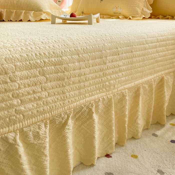 91家纺网 家纺一手货源 找家纺 （总）佳品居 2026新款泡芙棉床盖款四件套