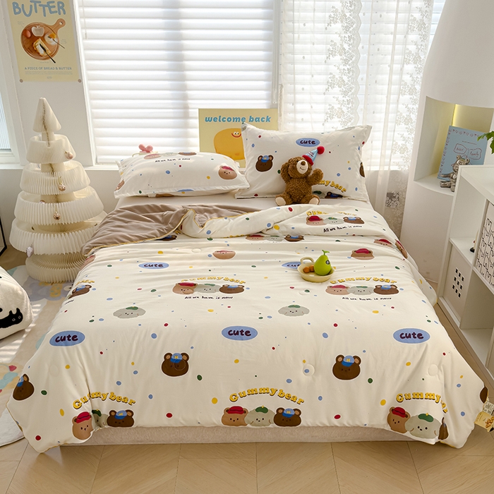 91家纺网 家纺一手货源 找家纺 （总）桔禾家纺 2026水洗皱皱纱夏被 