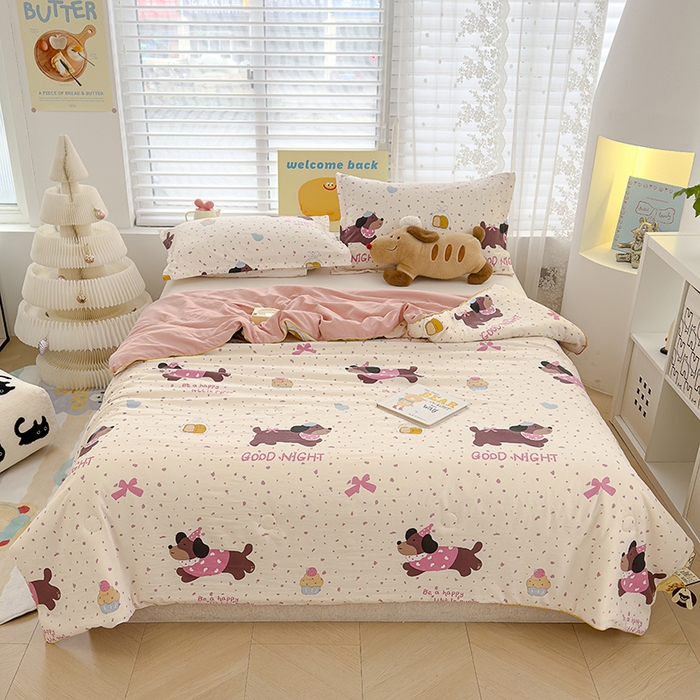 91家纺网 家纺一手货源 找家纺 （总）桔禾家纺 2026水洗皱皱纱夏被 