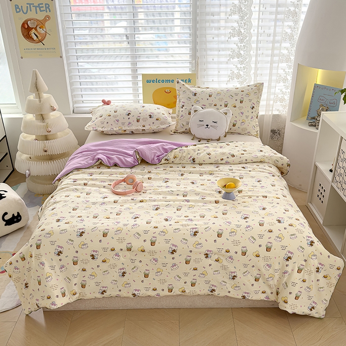 91家纺网 家纺一手货源 找家纺 （总）桔禾家纺 2026水洗皱皱纱夏被 