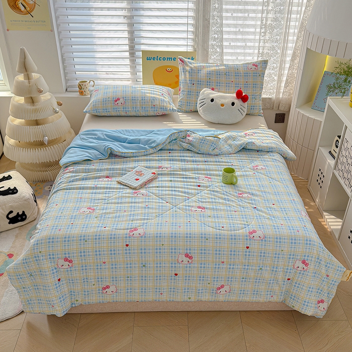 91家纺网 家纺一手货源 找家纺 （总）桔禾家纺 2026水洗皱皱纱夏被 