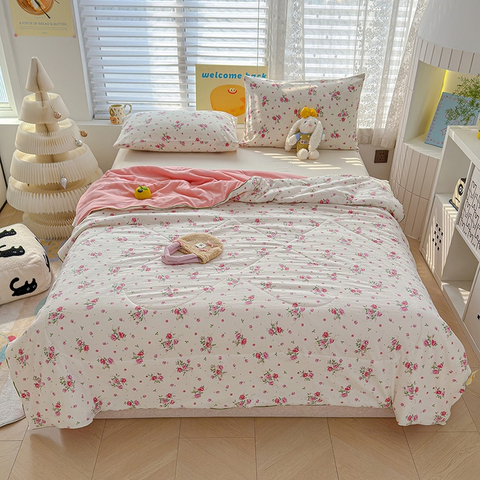 91家纺网 家纺一手货源 找家纺 （总）桔禾家纺 2026水洗皱皱纱夏被 