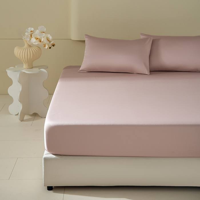 91家纺网 家纺一手货源 找家纺 （总）佳汐蓝家纺 2026春夏新款贡缎长绒棉纯棉单床笠 床笠单件