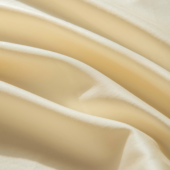 91家纺网 家纺一手货源 找家纺 佳汐蓝家纺 2026春夏新款贡缎长绒棉纯棉单床笠 床笠单件 奶昔白