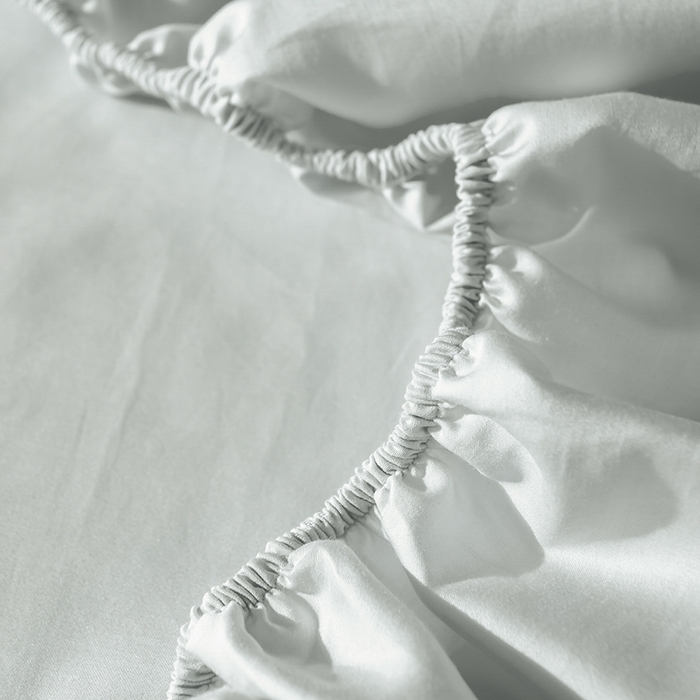 91家纺网 家纺一手货源 找家纺 佳汐蓝家纺 2026春夏新款贡缎长绒棉纯棉单床笠 床笠单件 藕灰