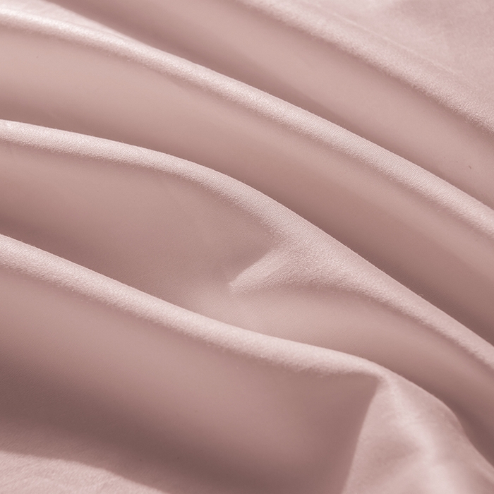 91家纺网 家纺一手货源 找家纺 佳汐蓝家纺 2026春夏新款贡缎长绒棉纯棉单床笠 床笠单件 清新粉