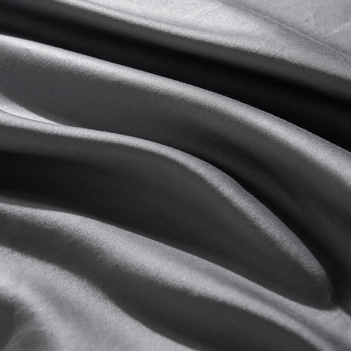 91家纺网 家纺一手货源 找家纺 佳汐蓝家纺 2026春夏新款贡缎长绒棉纯棉单床笠 床笠单件 绅士灰