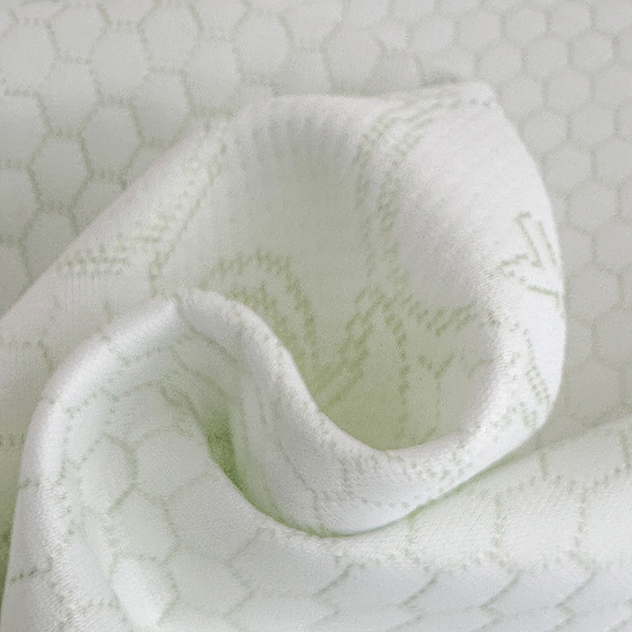 91家纺网 家纺一手货源 找家纺 七里香 2026新款提花冰豆豆床裙款凉席三件套四件套 床裙款小熊-绿