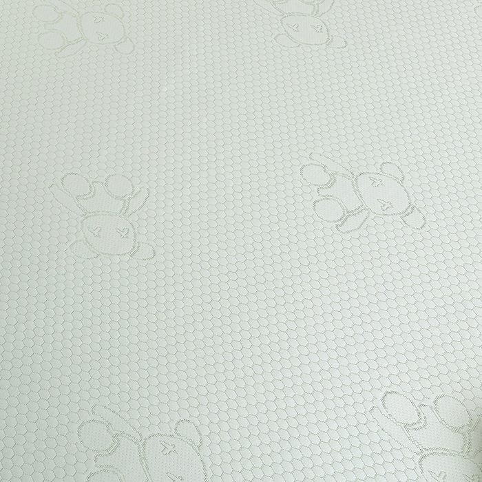 91家纺网 家纺一手货源 找家纺 七里香 2026新款提花冰豆豆床裙款凉席三件套四件套 床裙款小熊-绿